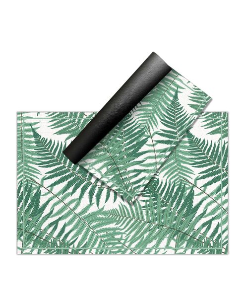 Tapis extérieur/intérieur Helechos vert - 100x160 cm