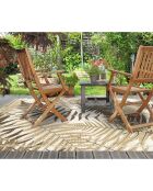 Tapis extérieur/intérieur Helechos Sepia multicolore - 100x160 cm