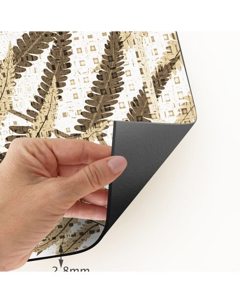 Tapis extérieur/intérieur Helechos Sepia multicolore - 100x160 cm