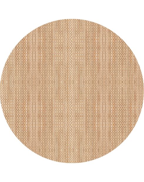 Tapis extérieur/intérieur Alexandría beige - D.150 cm