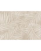 Tapis extérieur/intérieur Feuilles beige  - 140x200 cm