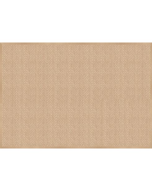 Tapis extérieur/intérieur Christopher beige - 140x200 cm