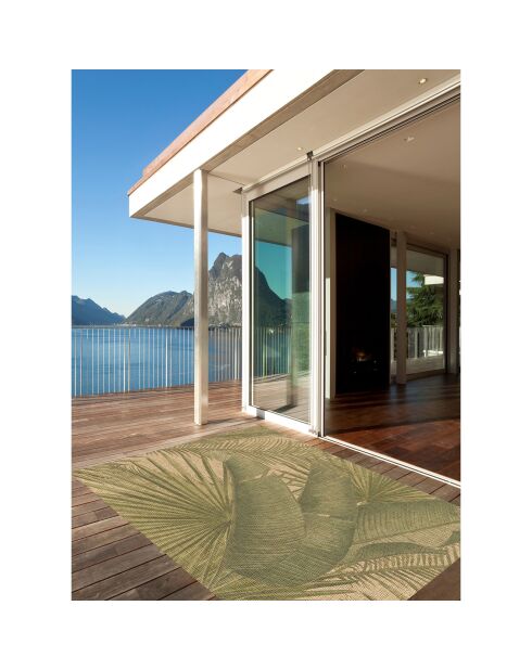 Tapis extérieur/intérieur Tropical multicolore - 140x200 cm