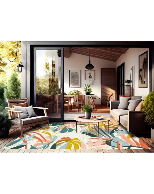 Tapis extérieur/intérieur Ramas multicolor multicolore - 140x200 cm