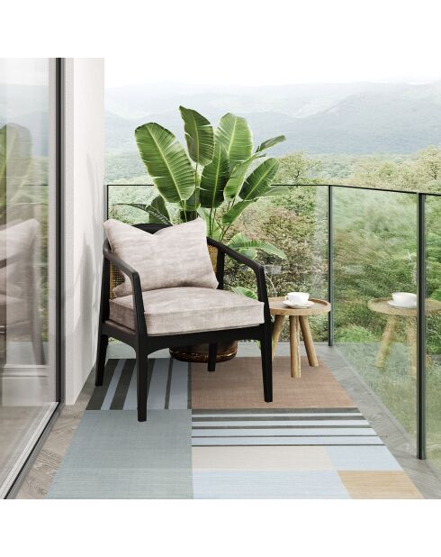 Tapis extérieur/intérieur Pacific multicolore - 140x200 cm