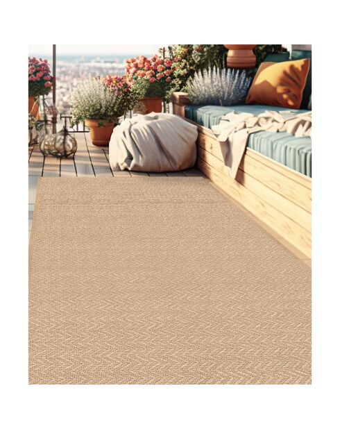 Tappeto per esterni/interni Christopher beige - 160x230 cm