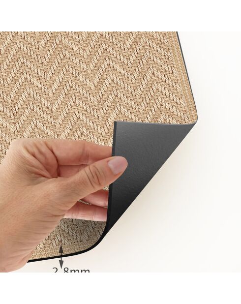 Tappeto per esterni/interni Christopher beige - 160x230 cm