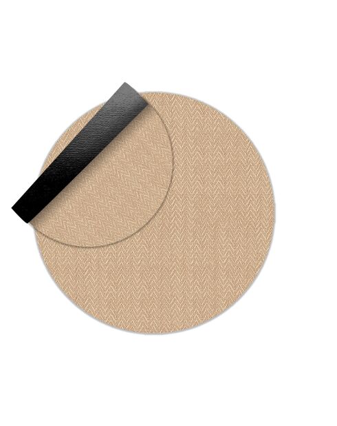 Tapis extérieur/intérieur Christopher beige - D.200 cm