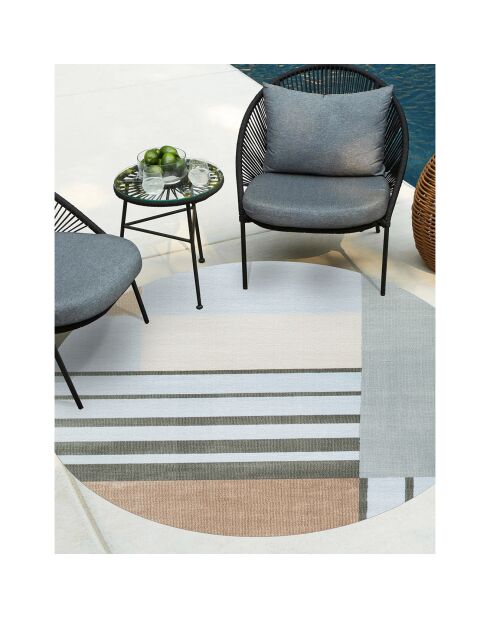 Tapis extérieur/intérieur Pacific multicolore - D.200 cm