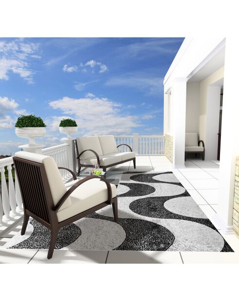 Tapis extérieur/intérieur Copabana Infinita multicolore - 200x300 cm