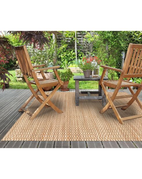 Tapis extérieur/intérieur Alexandría beige - 200x300 cm