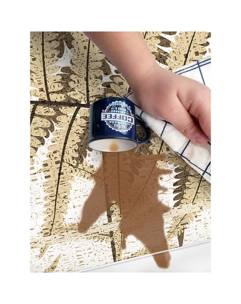 Tapis extérieur/intérieur Helechos Sepia multicolore - 200x266 cm