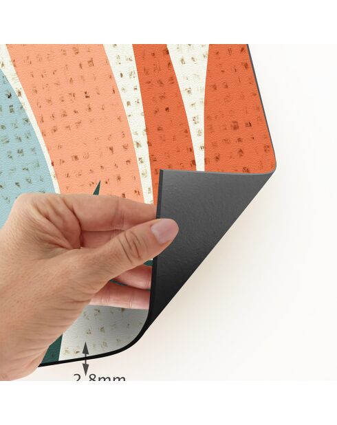 Tapis extérieur/intérieur Ramas multicolor multicolore - 200x266 cm