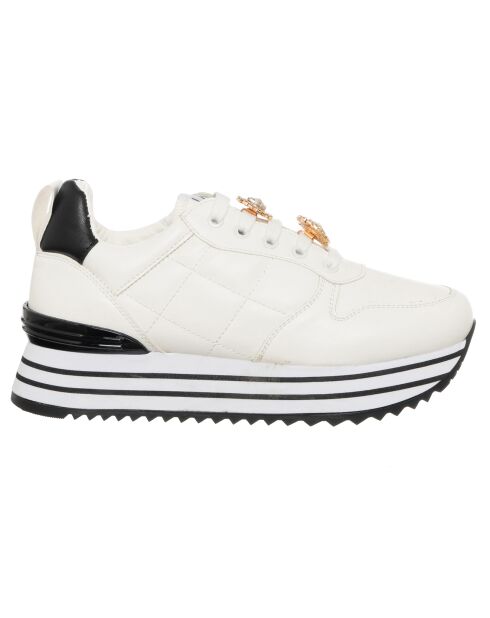 Wit/zwarte sneakers van Solal