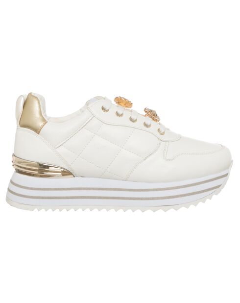 Nieuwe wit/gouden sneakers