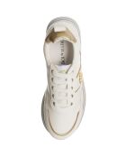 Sneakers Elio blanc/doré