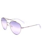 Blauw/roze zonnebrillen voor dames