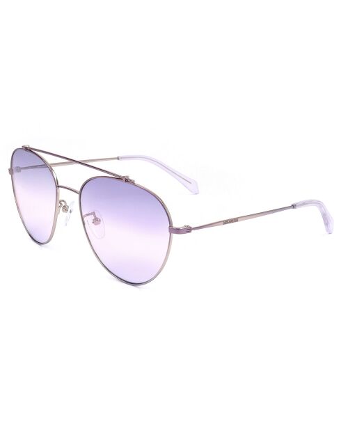 Blauw/roze zonnebrillen voor dames