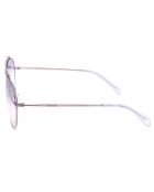 Blauw/roze zonnebrillen voor dames