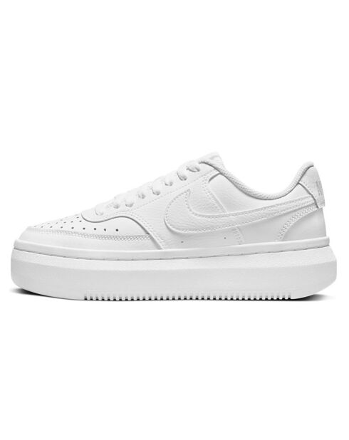 Zapatillas de piel Vision Alta Court blancas