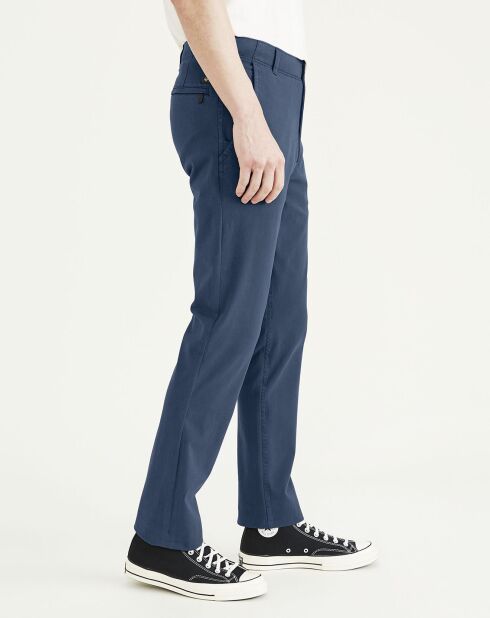 Pantalon Smart 360 Flex Alpha Slim bleu moyen