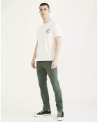 Pantalon Smart Supreme Flex Skinny vert moyen