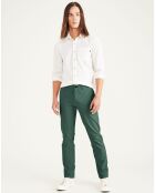 Pantalon Smart 360 Flex Chino Slim vert moyen