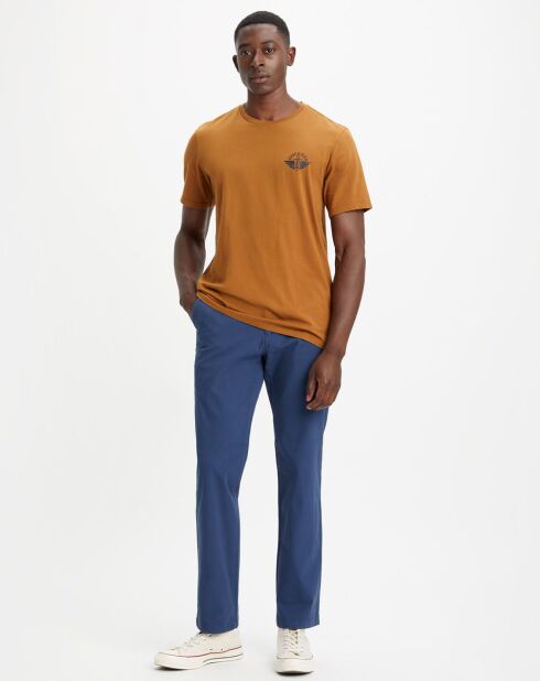 Pantalon Smart 360 Flex Chino Slim bleu moyen