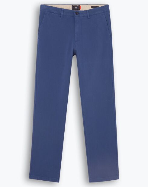 Pantalon Smart 360 Flex Chino Slim bleu moyen