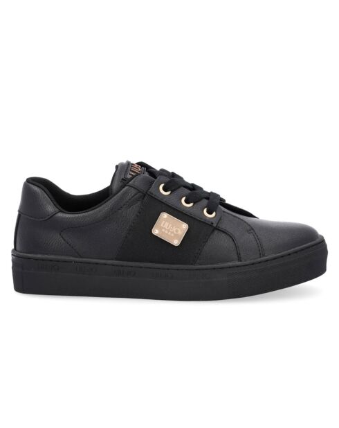 Sneakers en Cuir Elina noires