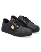Sneakers en Cuir Elina noires