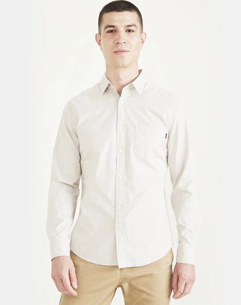 Chemise Original Slim beige clair