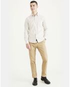 Chemise Original Slim beige clair