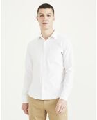 Chemise Original Slim beige/bleu