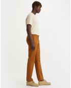 Pantalon Smart 360 Flex Alpha Slim marron clair