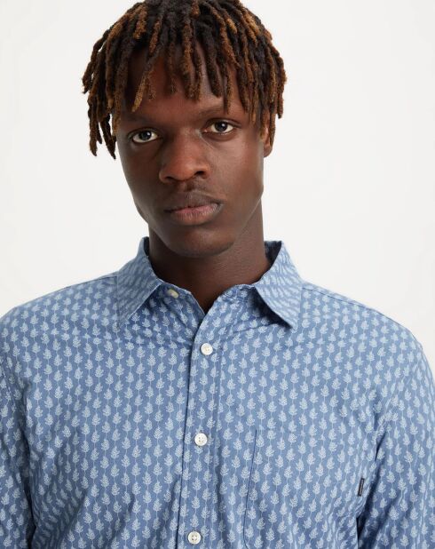 Chemise Original Slim bleue
