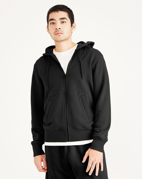 Veste à Capuche Full Zip noire