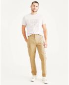 Pantalon Cargo beige foncé