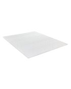 Surmatelas Mémoire de forme et Zonage de confort Nuage blanc - 140x190 cm