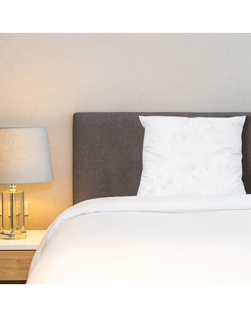 Oreiller Duvet et Plumes Chambord blanc - 60x60  cm