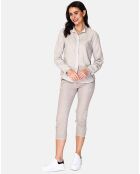 Chemise 100% Lin Anya beige