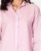 Chemise 100% Lin Anya rose