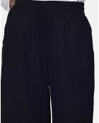 Pantalon 100% Lin Solene noir