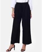 Pantalon 100% Lin Solene noir