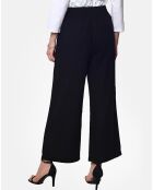 Pantalon 100% Lin Solene noir
