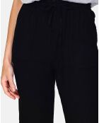 Pantalon 100% Lin Hannah noir
