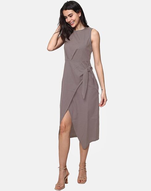 Robe 100% Lin Carole desert