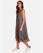 Robe 100% Lin Suzie marine