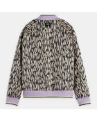 Blouson Bomber Réversible multicolore