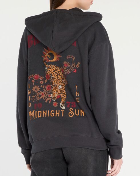 Sweat Oversize Ride out gris foncé